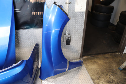 JDM 2008 - 2014 BLUE SUBARU IMPREZA WRX STI SEDAN GRB GVF COMPLETE FRONT END NOSE CUT ASSEMBLY