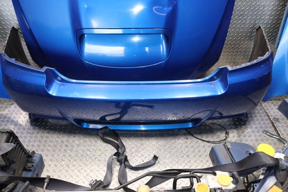 JDM 2008 - 2014 BLUE SUBARU IMPREZA WRX STI SEDAN GRB GVF COMPLETE FRONT END NOSE CUT ASSEMBLY