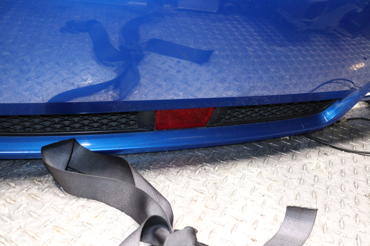JDM 2008 - 2014 BLUE SUBARU IMPREZA WRX STI SEDAN GRB GVF COMPLETE FRONT END NOSE CUT ASSEMBLY