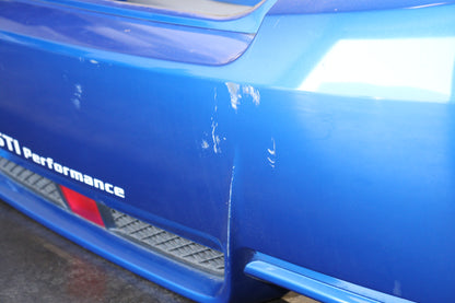 JDM BLUE SUBARU IMPREZA WRX STI SEDAN 2008 - 2014 GRB GVF COMPLETE FRONT END NOSE CUT ASSEMBLY