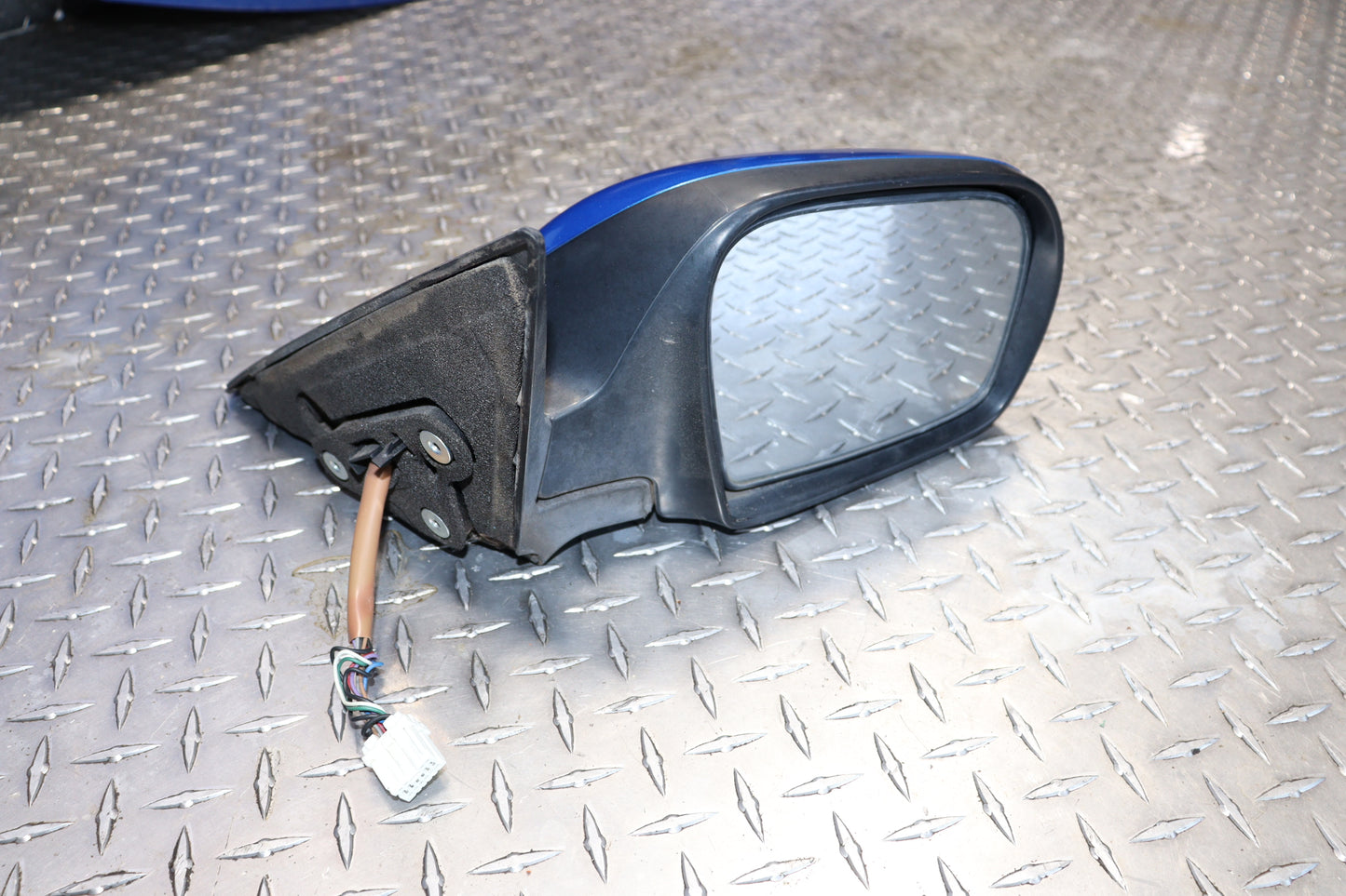JDM BLUE SUBARU IMPREZA WRX STI SEDAN 2008 - 2014 GRB GVF COMPLETE FRONT END NOSE CUT ASSEMBLY