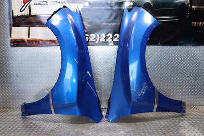JDM BLUE SUBARU IMPREZA WRX STI SEDAN 2008 - 2014 GRB GVF COMPLETE FRONT END NOSE CUT ASSEMBLY