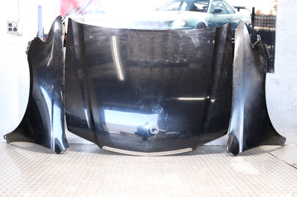 JDM 2004 - 2008 HONDA ACCORD CL7 ACURA TSX BLACK COMPLETE FRONT END NOSE CUT REAR CONVERSION