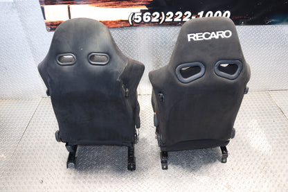 JDM DC5 Integra Type R Black Recaro Seats Pair OEM Honda Acura RSX ITR
