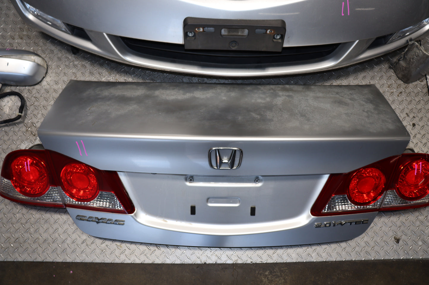 JDM 2006-2008 Acura CSX Complete Front End Conversion Nose Cut for Honda Civic FD