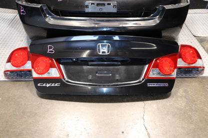 JDM 2006-2008 Acura CSX Complete Front End Conversion Nose Cut for Honda Civic FD BLACK