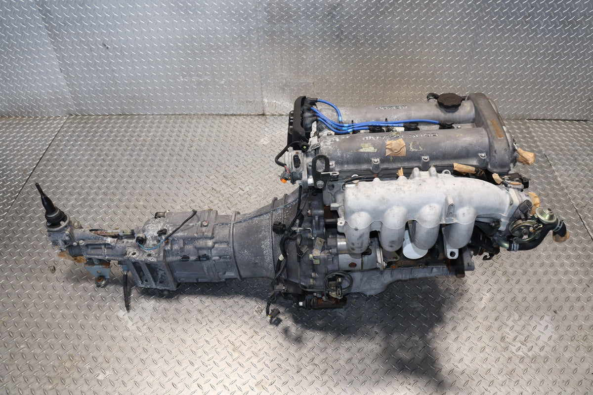 JDM 1990–1993 Mazda Miata MX-5 B6 1.6L DOHC Engine & 5-Speed Manual Transmission