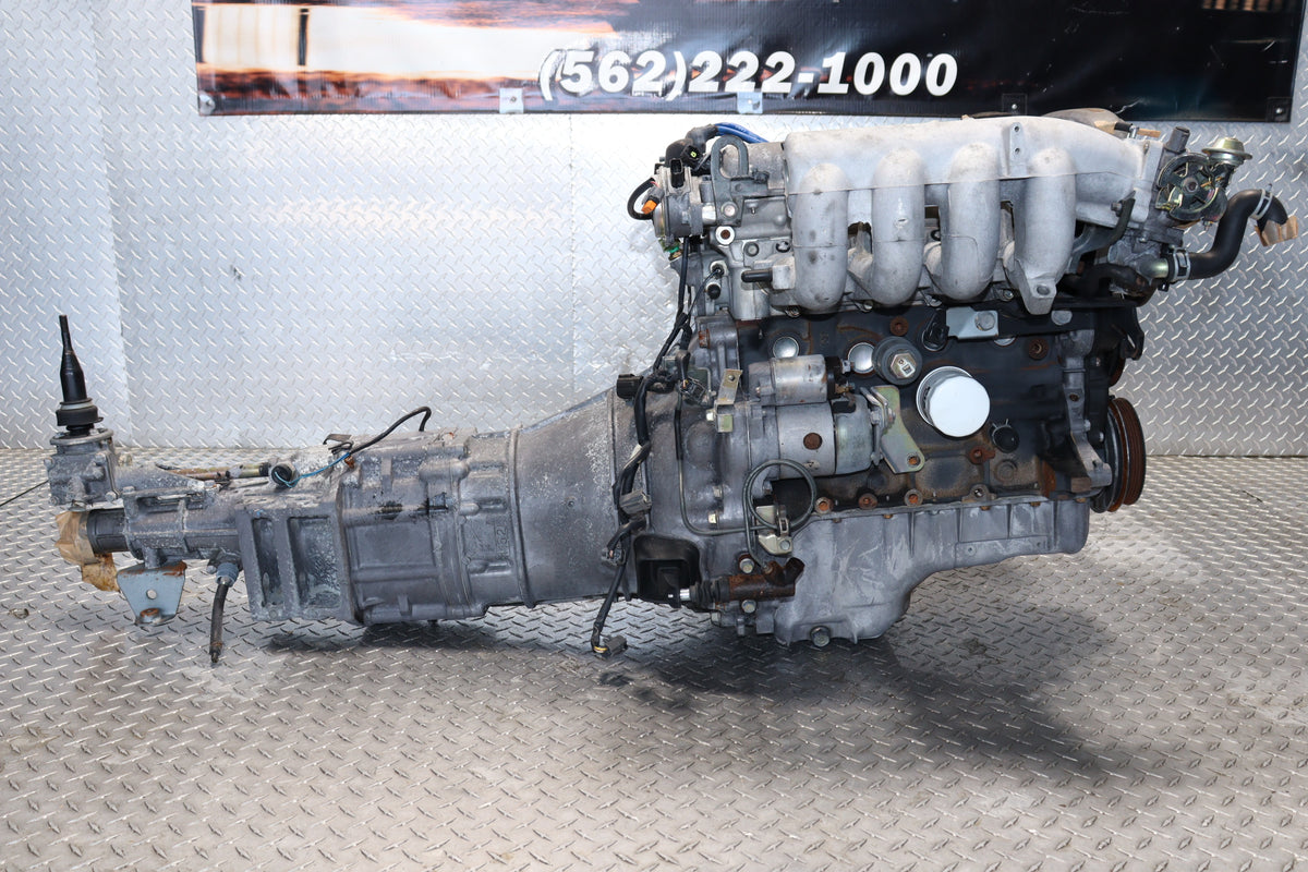 JDM 1990–1993 Mazda Miata MX-5 B6 1.6L DOHC Engine & 5-Speed Manual Transmission