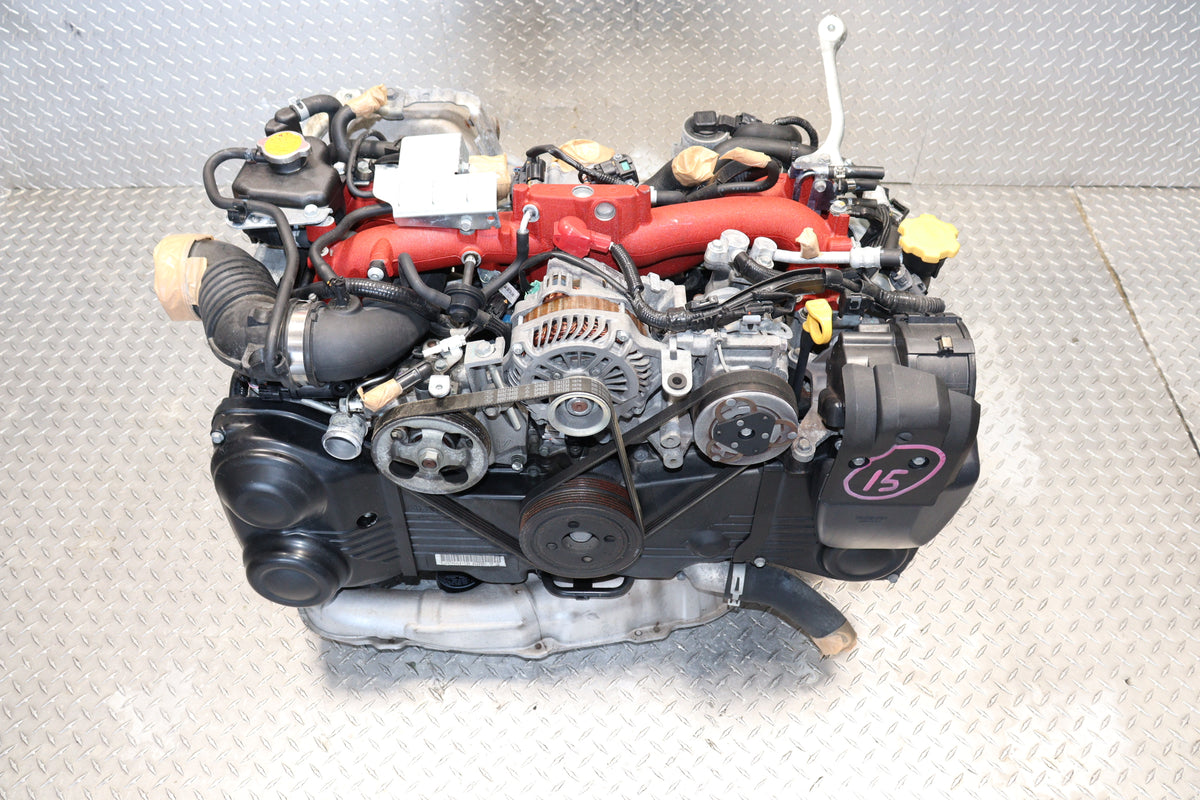 JDM 2008–2014 Subaru WRX STI EJ207 Version 10 2.0L DOHC AVCS Turbo Engine Motor