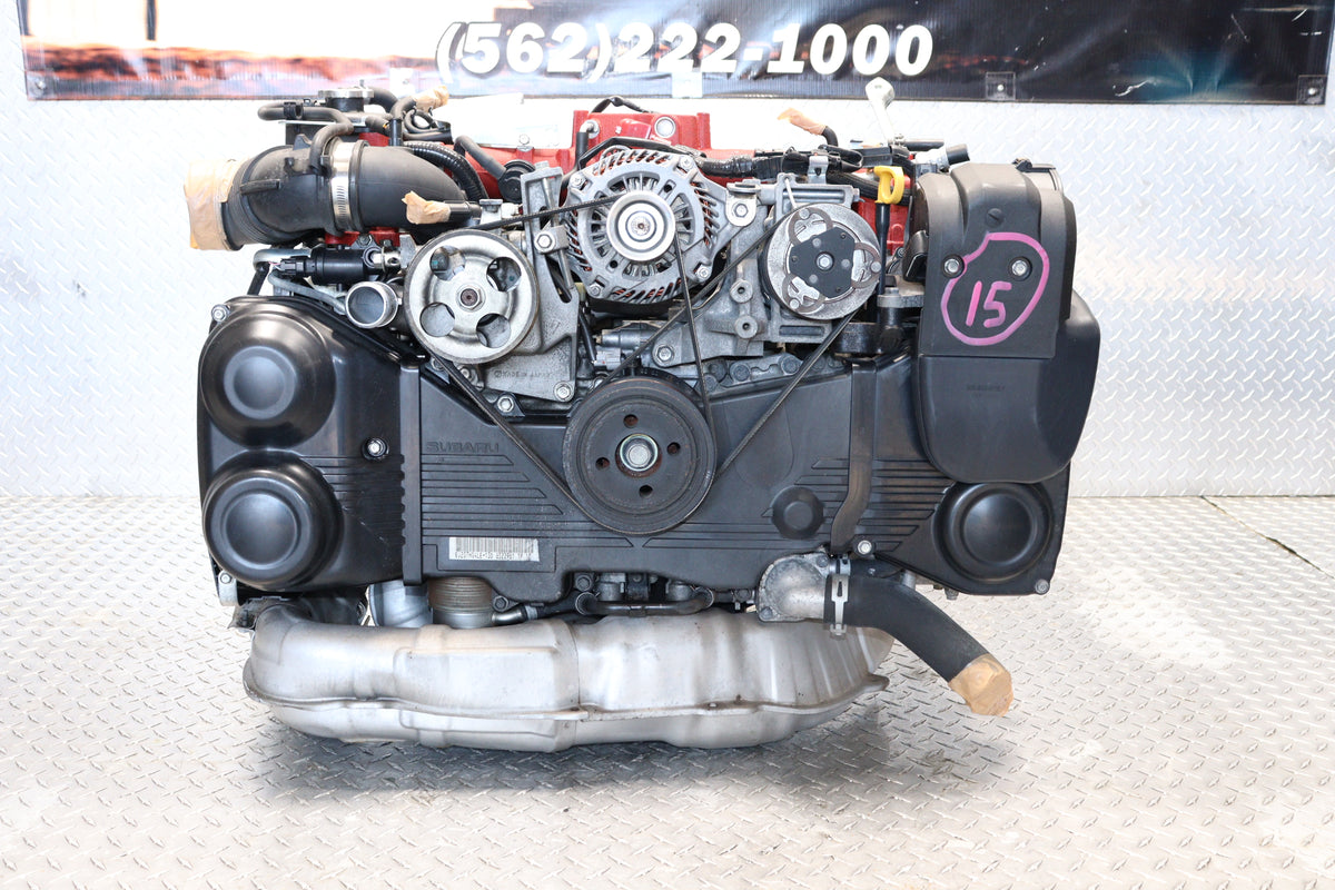 JDM 2008–2014 Subaru WRX STI EJ207 Version 10 2.0L DOHC AVCS Turbo Engine Motor