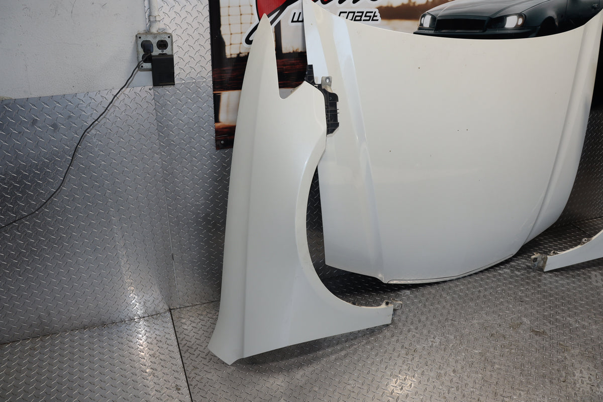 JDM 2004–2008 Honda Accord CL7 Acura TSX White Complete Front End Nose Cut Conversion