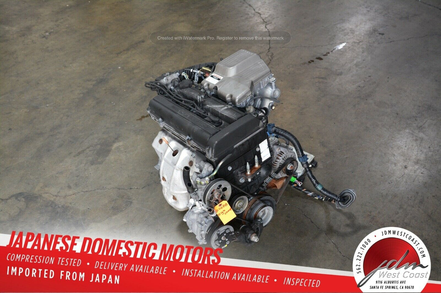 JDM B20B 97-01 HONDA CRV ENGINE 2.0L MOTOR HIGH COMP Low Intake Manifold