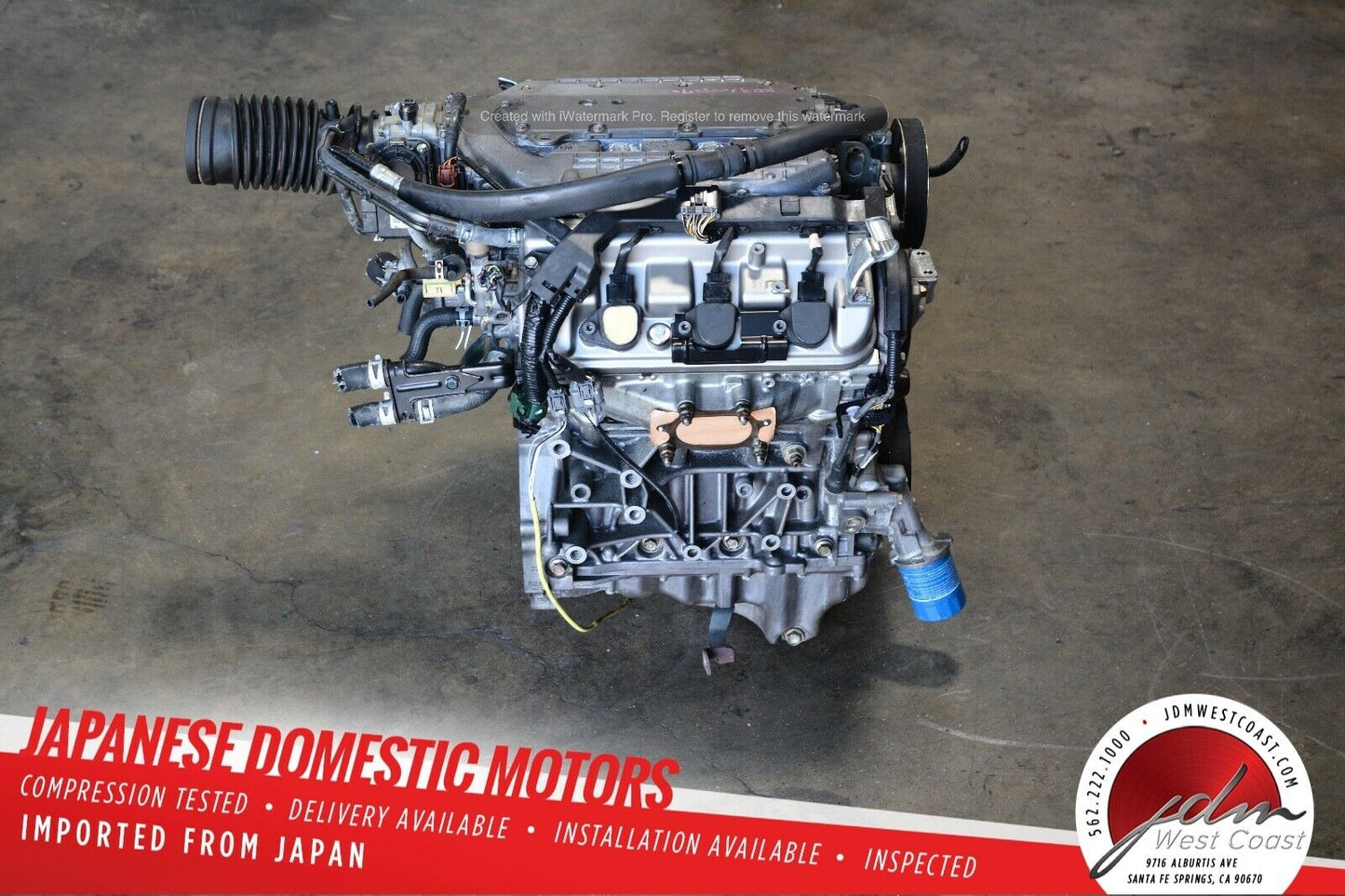 JDM J30A 2003-2007 Honda Accord Engine ONLY 3.0L V6 SOHC i-VTEC