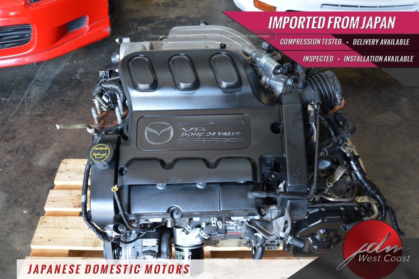 JDM Mazda Engine AJ 3.0L V6 MPV 2002-2006 Dohc