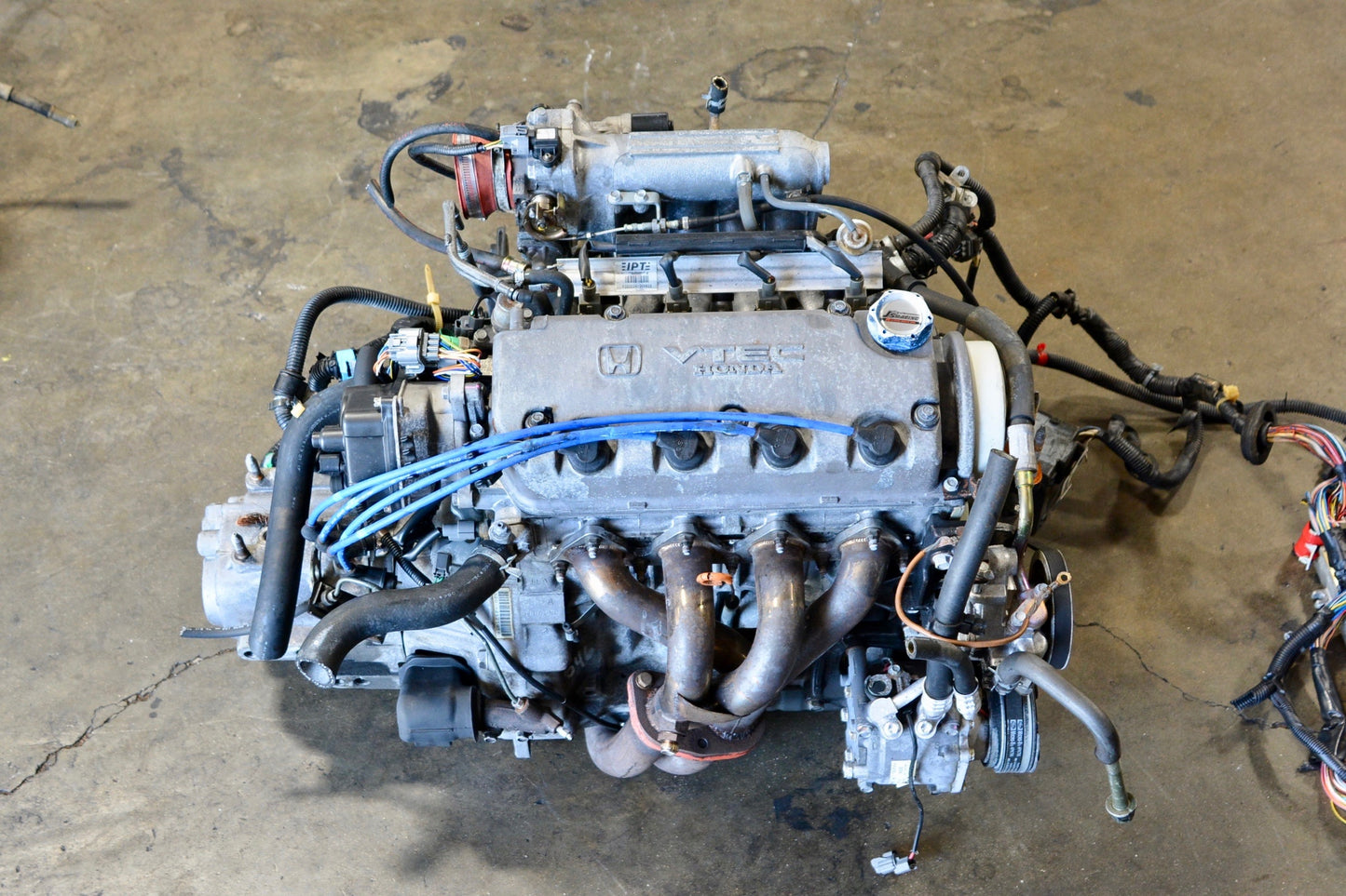 JDM D16A 92-95 Honda Civic Engine VTEC 1.6L D16z6 Replacement obd1 with S20 Transmission MT 5 speed