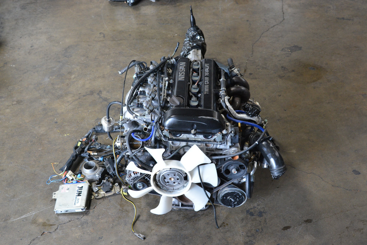 JDM SR20DET 94-98 Black-top S13 240SX Nissan Engine 2.0 5SPD 