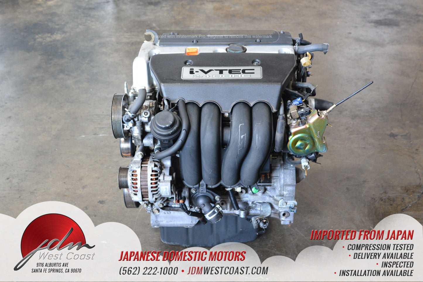 JDM K24A 2002-2006 HONDA CR-V 2.4L ENGINE DOHC