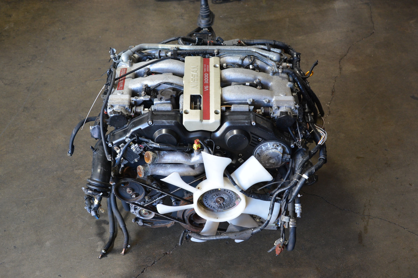 JDM VG30DETT 90-95 Nissan 300zx Z32 3.0L V6 Twin-Turbo 5spd Manual trans