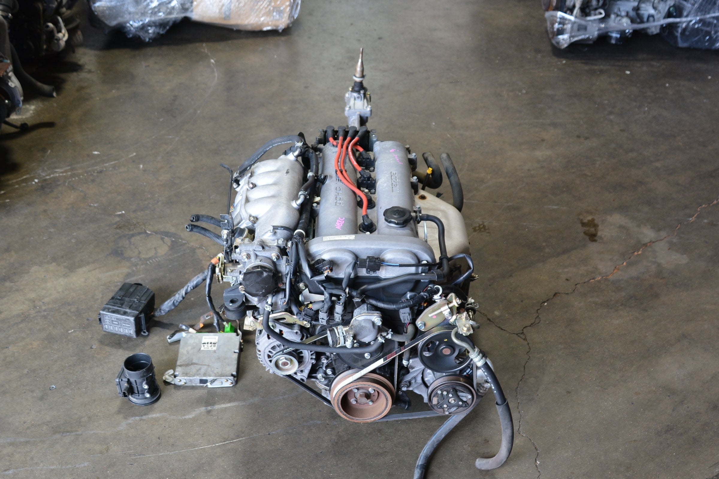 JDM Mazda Miata 1.8L BP Engine 1999 2000 Mx5 W/6spd Manual Trans ECU W ...