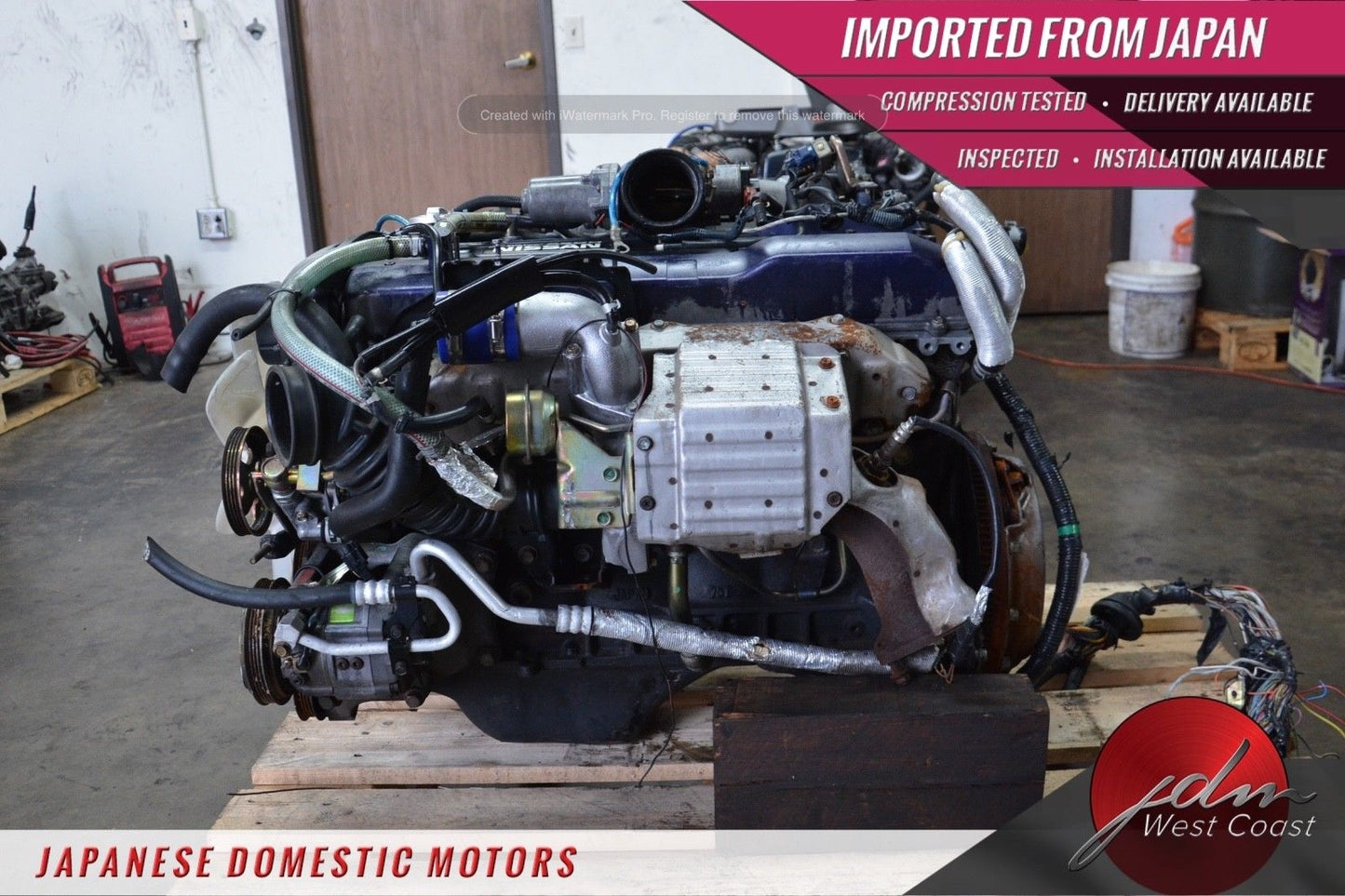 JDM RB25DET SKYLINE R33 Series-2 2.5L Inline-Six Turbo TESTED✔
